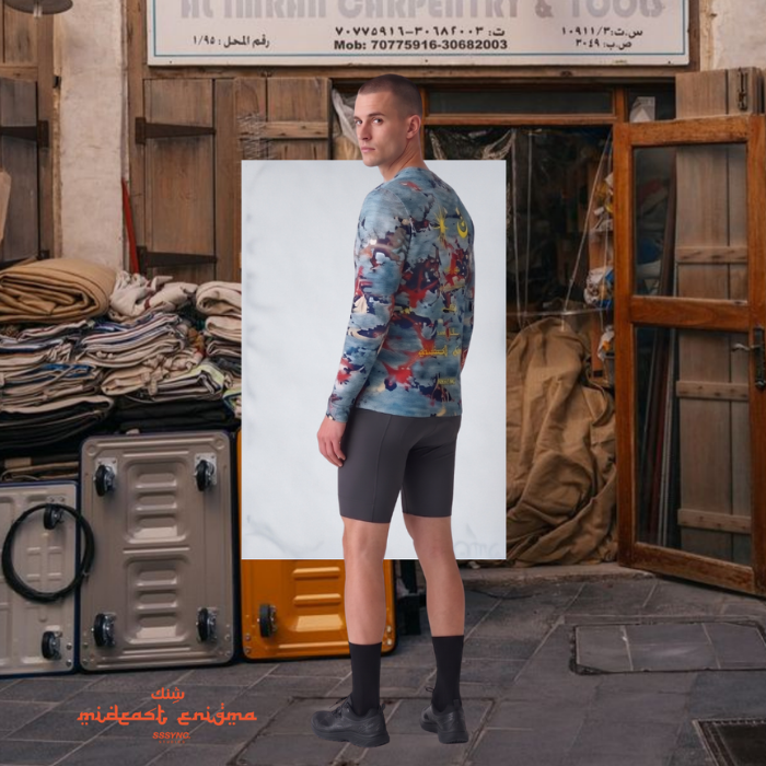 Mideast Enigma Safawi Running Jersey Long Sleeve SSSYNC STUDIOS