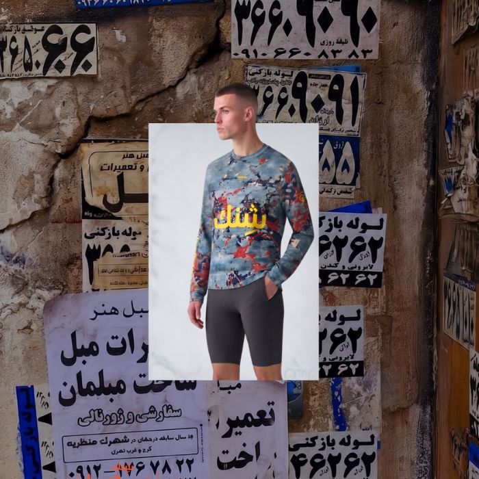 Mideast Enigma Safawi Running Jersey Long Sleeve SSSYNC STUDIOS